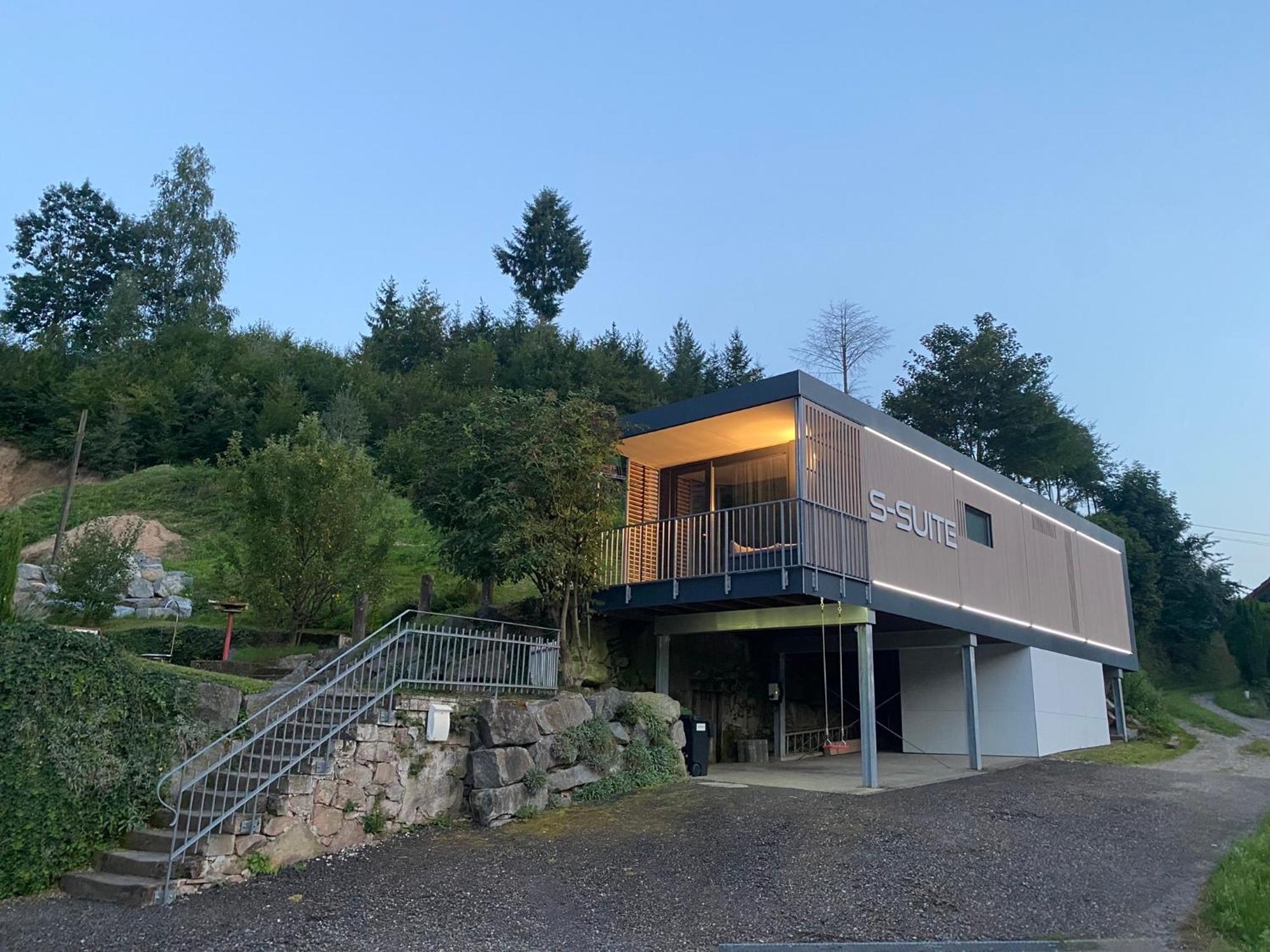 S-Suite Das Design-Ferienhaus Im Schwarzwald Biberach (Baden) Exterior foto